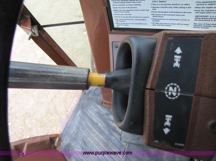 image for item A4641 1994 Case 580 Super K backhoe