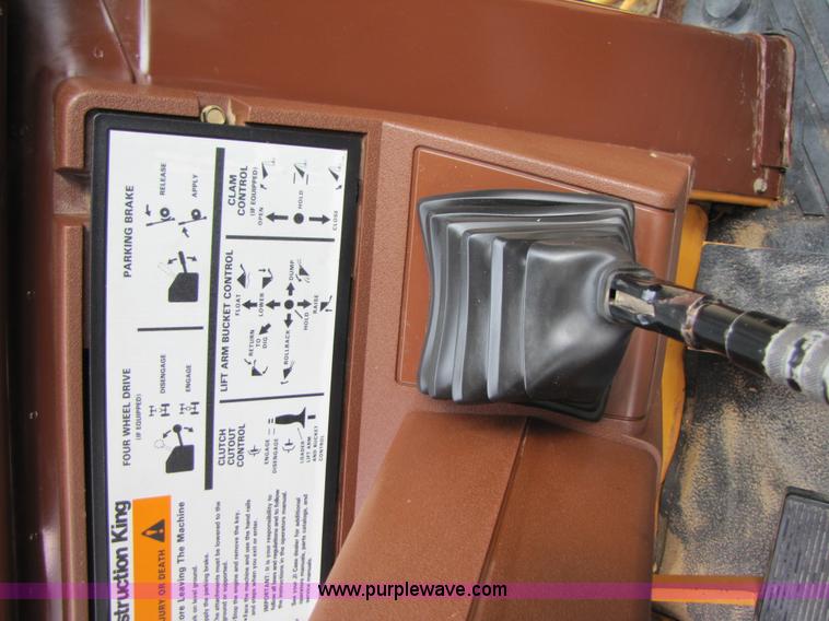 image for item A4641 1994 Case 580 Super K backhoe