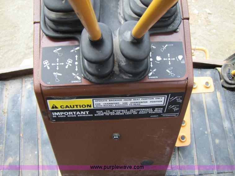 image for item A4641 1994 Case 580 Super K backhoe