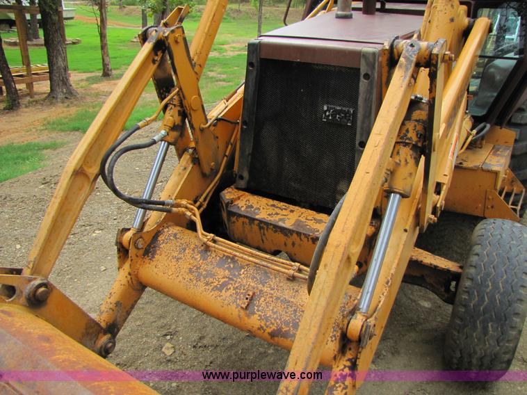 image for item A4641 1994 Case 580 Super K backhoe
