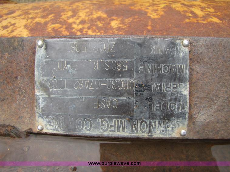 image for item A4641 1994 Case 580 Super K backhoe