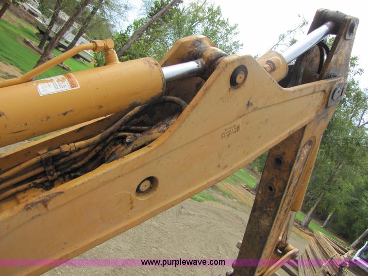 image for item A4641 1994 Case 580 Super K backhoe