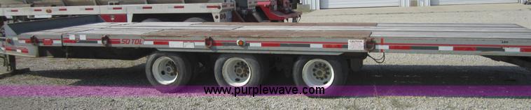 image for item A4703 2002 Interstate triple axle equipment trailer