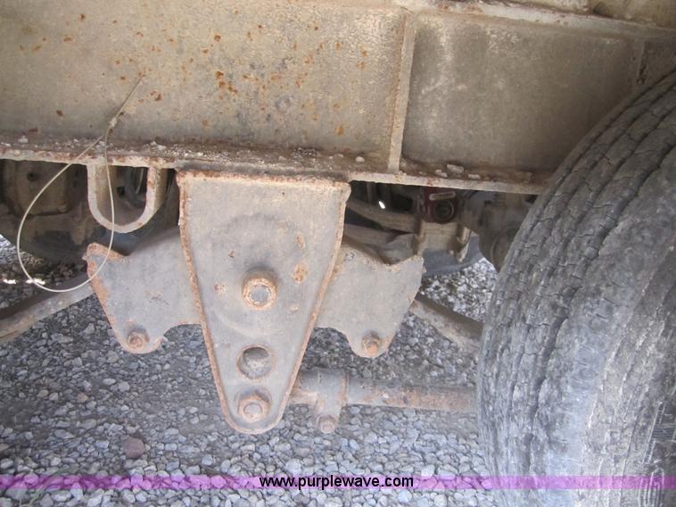 image for item A4703 2002 Interstate triple axle equipment trailer