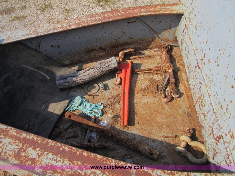 image for item A4703 2002 Interstate triple axle equipment trailer