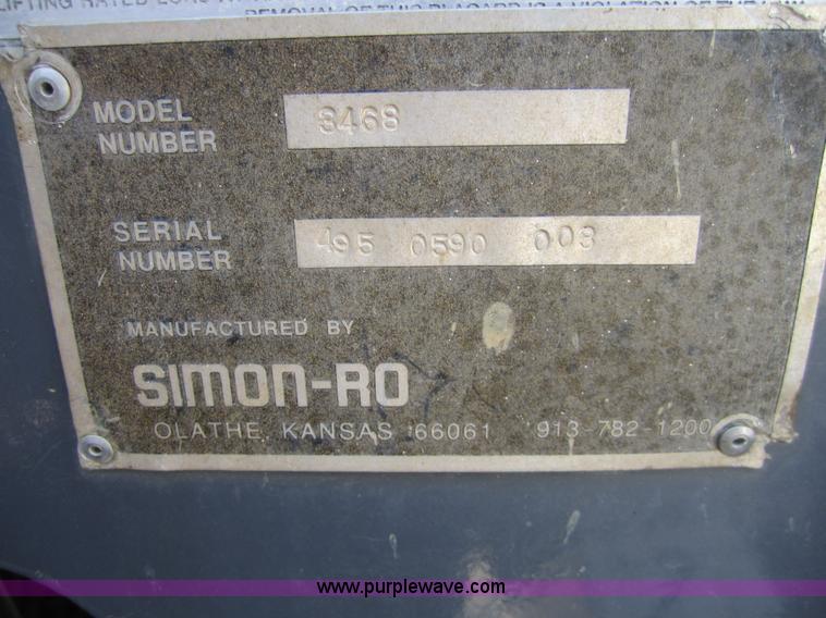 image for item A4704 1990 Ford LT8000 crane truck