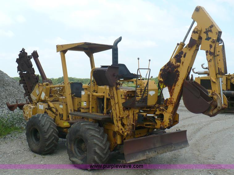 image for item A4850 Vermeer M-455A trencher and backhoe