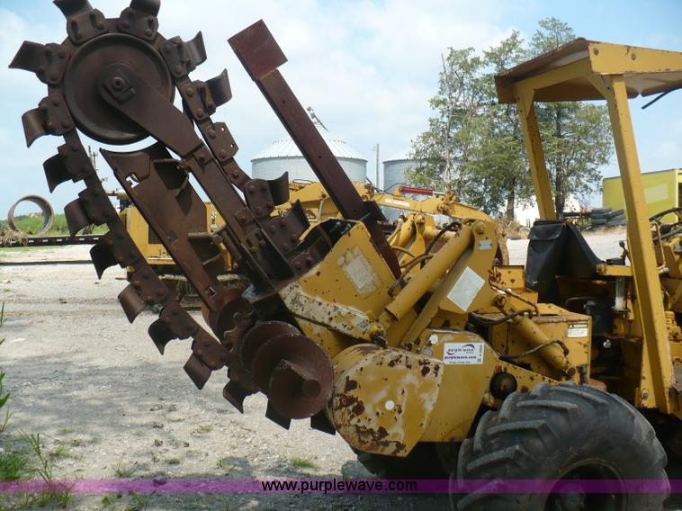 image for item A4850 Vermeer M-455A trencher and backhoe