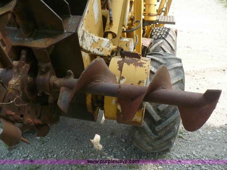 image for item A4850 Vermeer M-455A trencher and backhoe