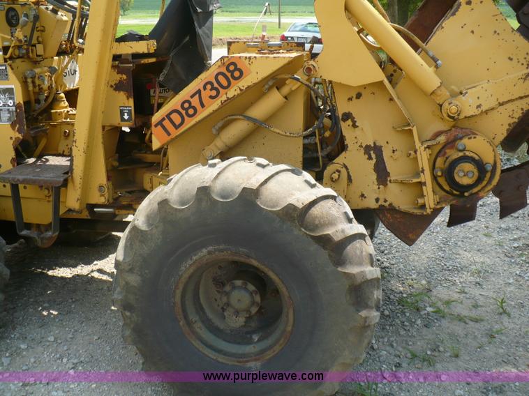 image for item A4850 Vermeer M-455A trencher and backhoe