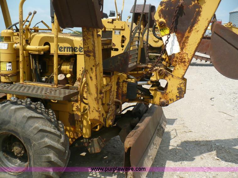 image for item A4850 Vermeer M-455A trencher and backhoe