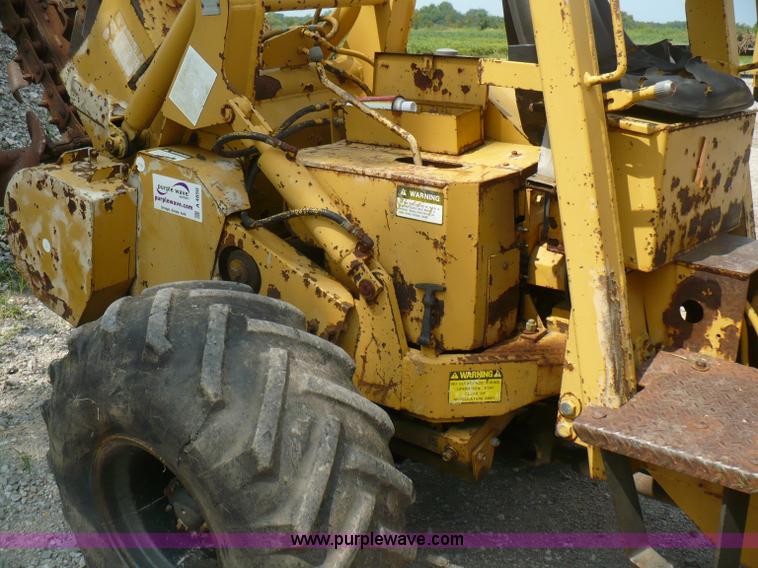 image for item A4850 Vermeer M-455A trencher and backhoe