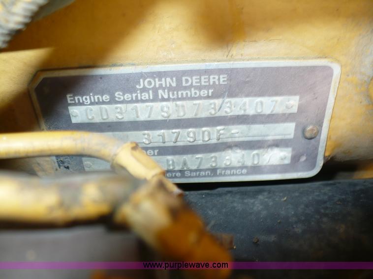 image for item A4850 Vermeer M-455A trencher and backhoe