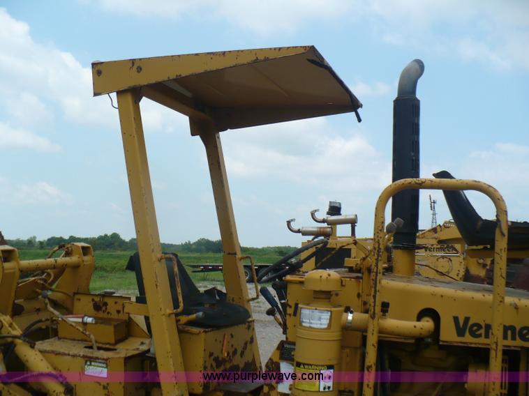 image for item A4850 Vermeer M-455A trencher and backhoe