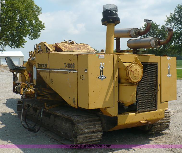 image for item A4857 1984 Vermeer T-800B rock trencher