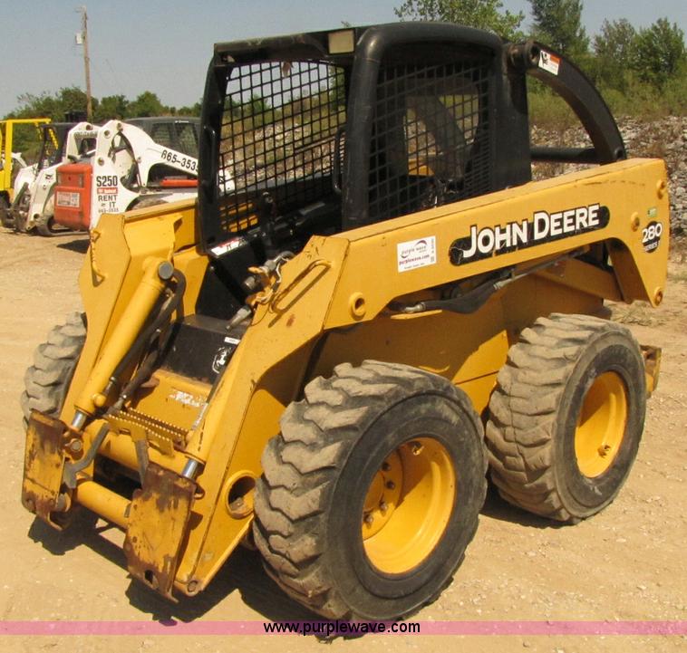 image for item A5030 2003 John Deere 280 skid steer