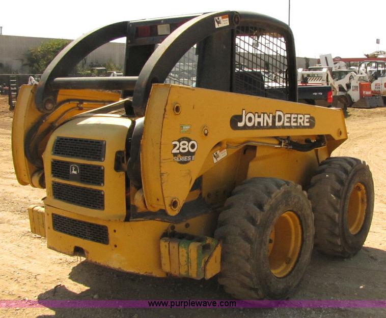 image for item A5030 2003 John Deere 280 skid steer