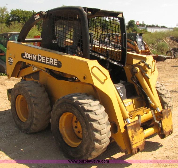image for item A5030 2003 John Deere 280 skid steer
