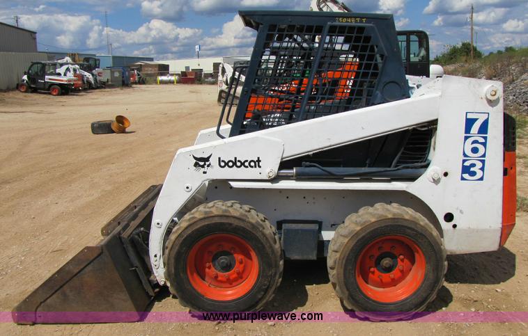 image for item A5032 1995 Bobcat 763 skid steer