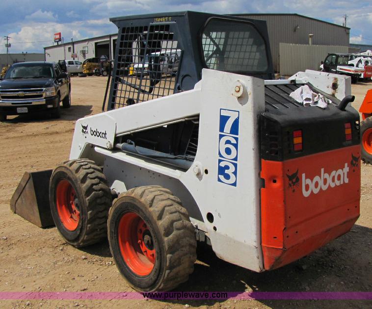 image for item A5032 1995 Bobcat 763 skid steer