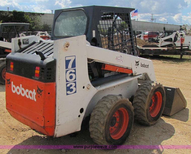 image for item A5032 1995 Bobcat 763 skid steer