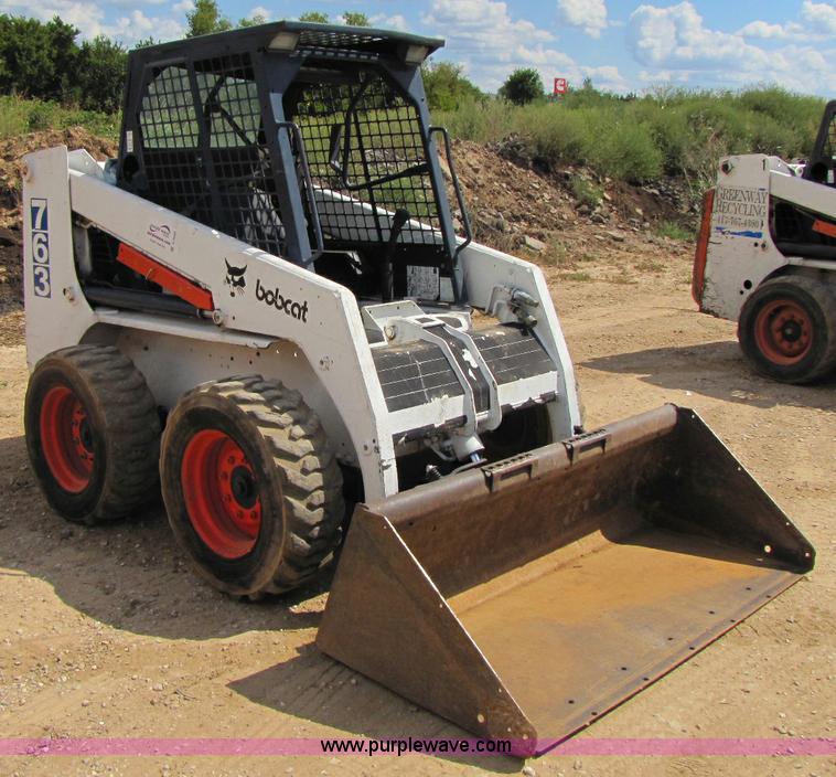 image for item A5032 1995 Bobcat 763 skid steer