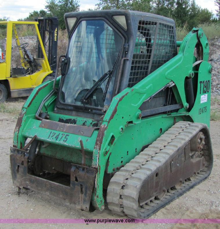 image for item A5033 Bobcat T190 track skid steer