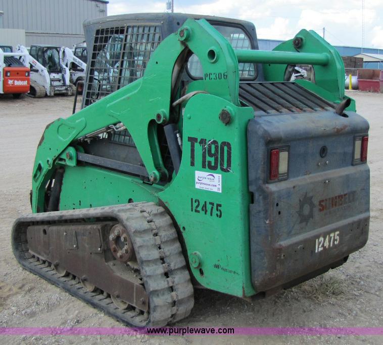 image for item A5033 Bobcat T190 track skid steer