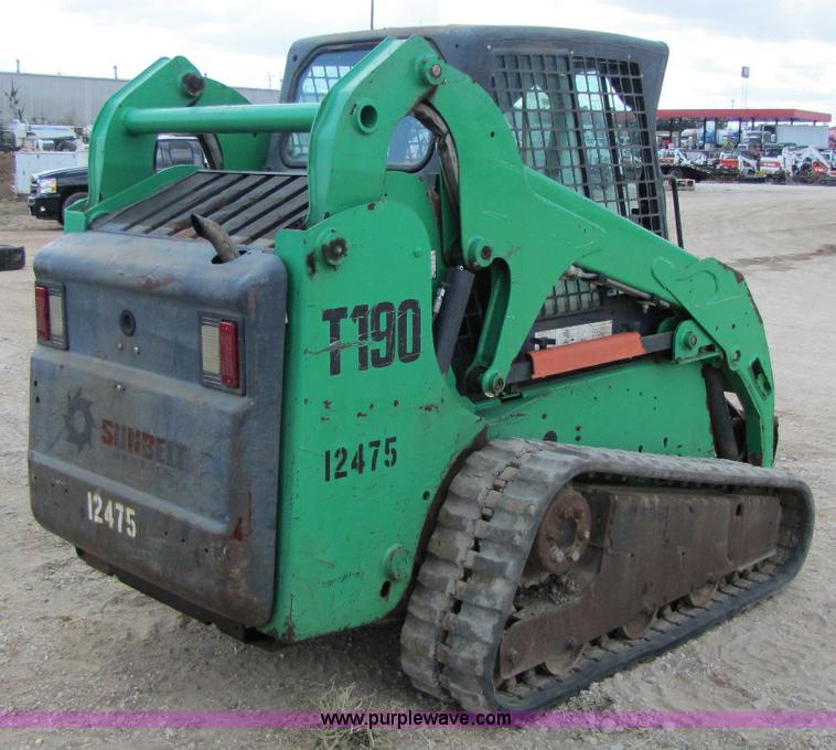 image for item A5033 Bobcat T190 track skid steer