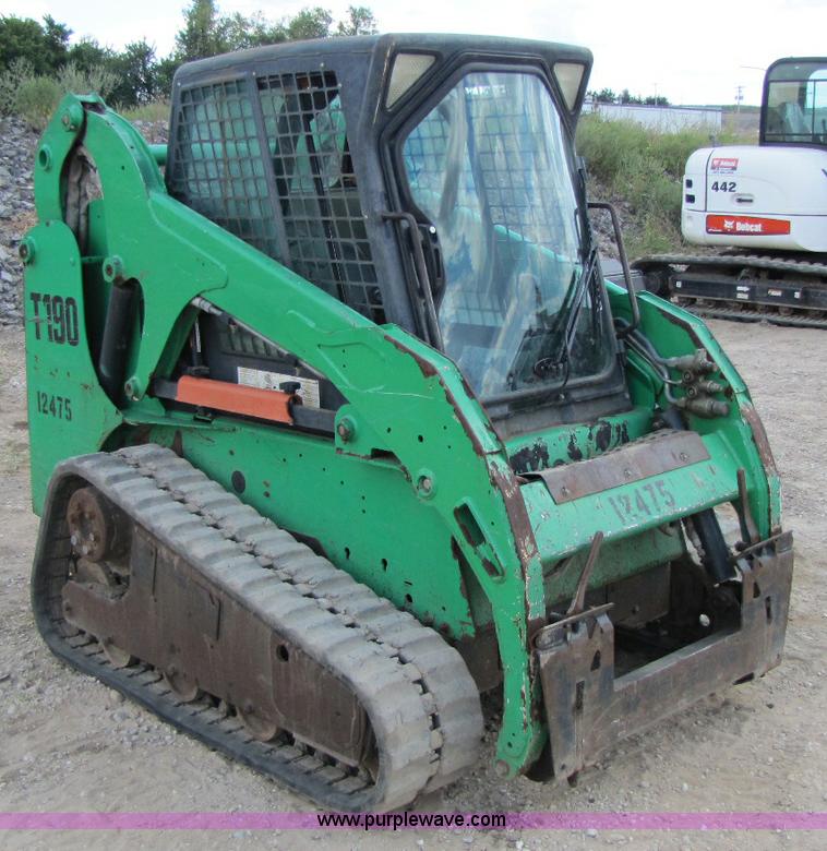 image for item A5033 Bobcat T190 track skid steer