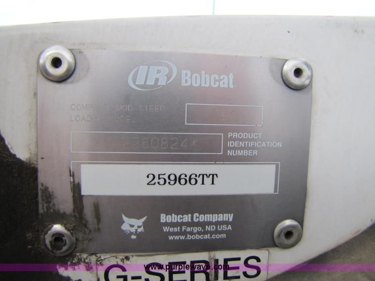 image for item A5034 2001 Bobcat 763 G series skid steer