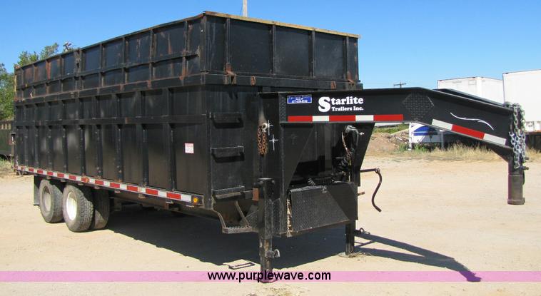 image for item A5039 2008 Starlite 20' dump trailer