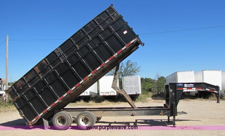 image for item A5039 2008 Starlite 20' dump trailer