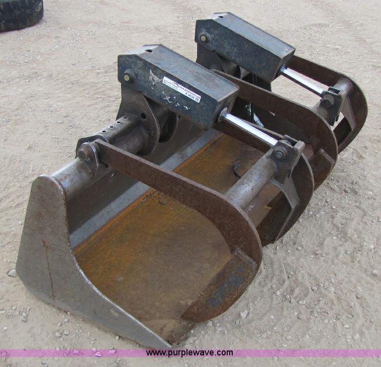 image for item A9638 Bobcat 66" industrial grapple bucket