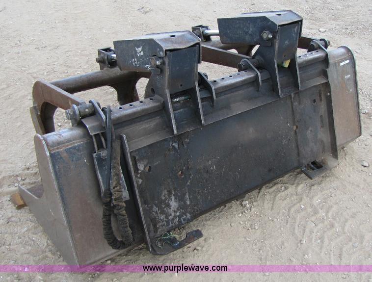image for item A9638 Bobcat 66" industrial grapple bucket