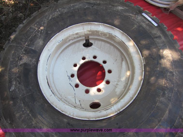 image for item A9640 Large truck/trailer wheels and tire