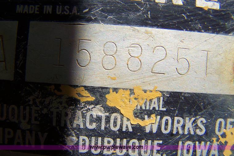 image for item B3525 1973 John Deere 450B track loader