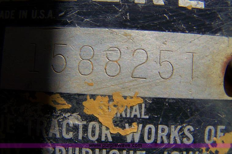 image for item B3525 1973 John Deere 450B track loader