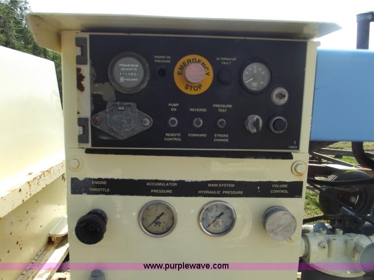 image for item B5010 1996 Putzmeister TS2030 towable concrete pump