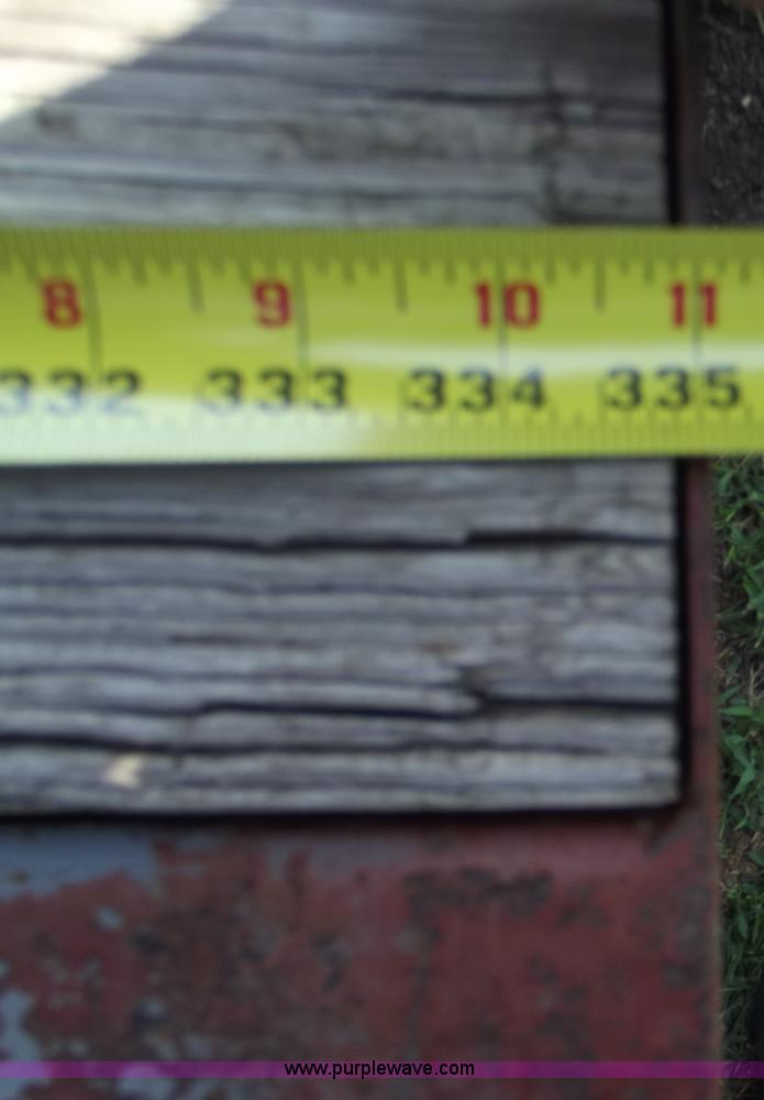 image for item B5011 1990 Hillsboro 32' goose neck trailer