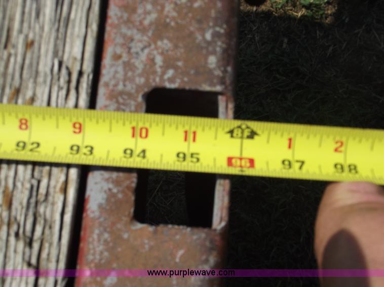 image for item B5011 1990 Hillsboro 32' goose neck trailer