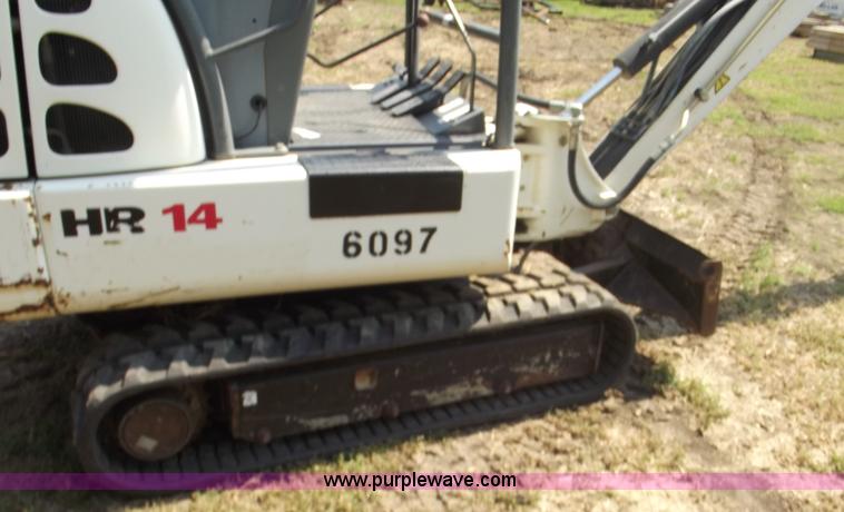image for item B5012 2005 Terex HR14 mini excavator