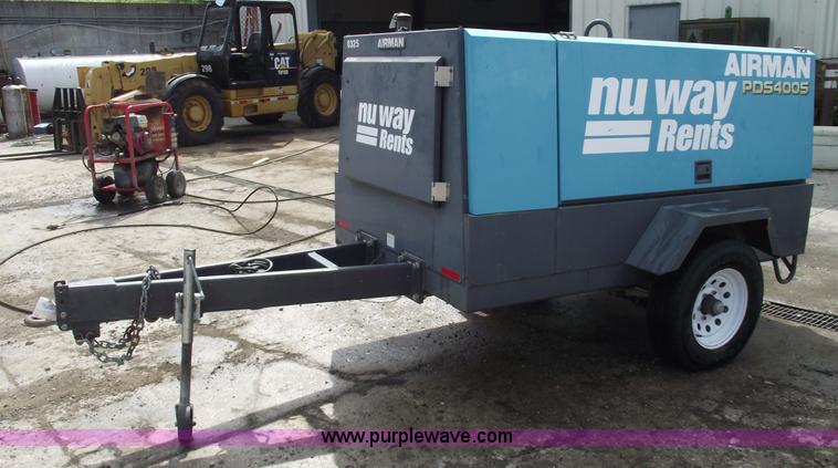 image for item C5505 2007 Air Man PBS400S 400 CFM compressor