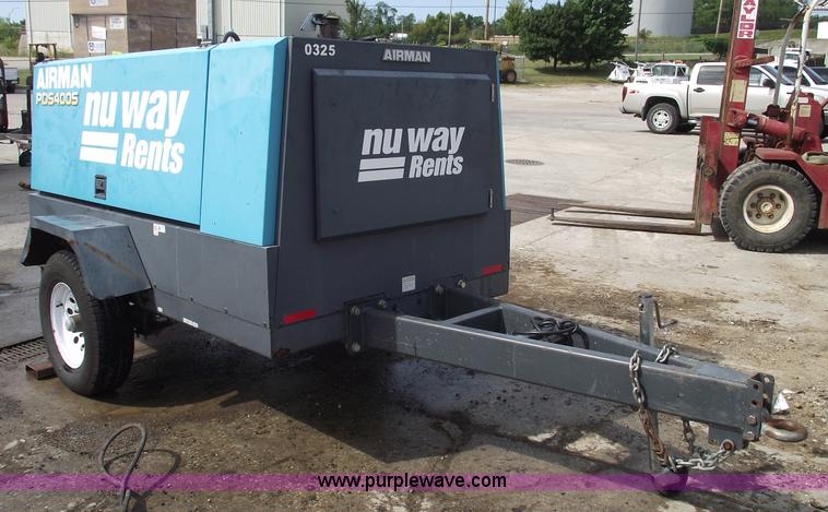 image for item C5505 2007 Air Man PBS400S 400 CFM compressor