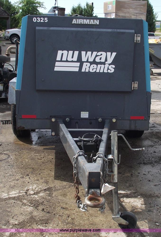 image for item C5505 2007 Air Man PBS400S 400 CFM compressor