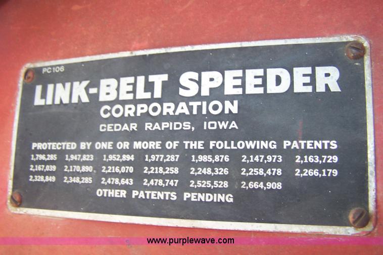 image for item C9390 Link-belt Speeder LS-68 40' crane