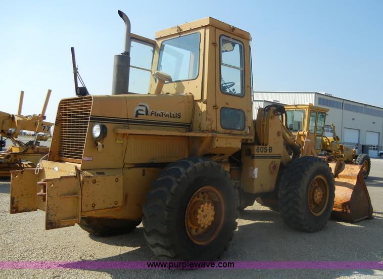 image for item D9934 1978 Fiat-Allis 605B wheel loader