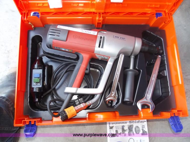 Husqvarna DM230 wet core drill in Roca, NE Item G9260 sold Purple Wave
