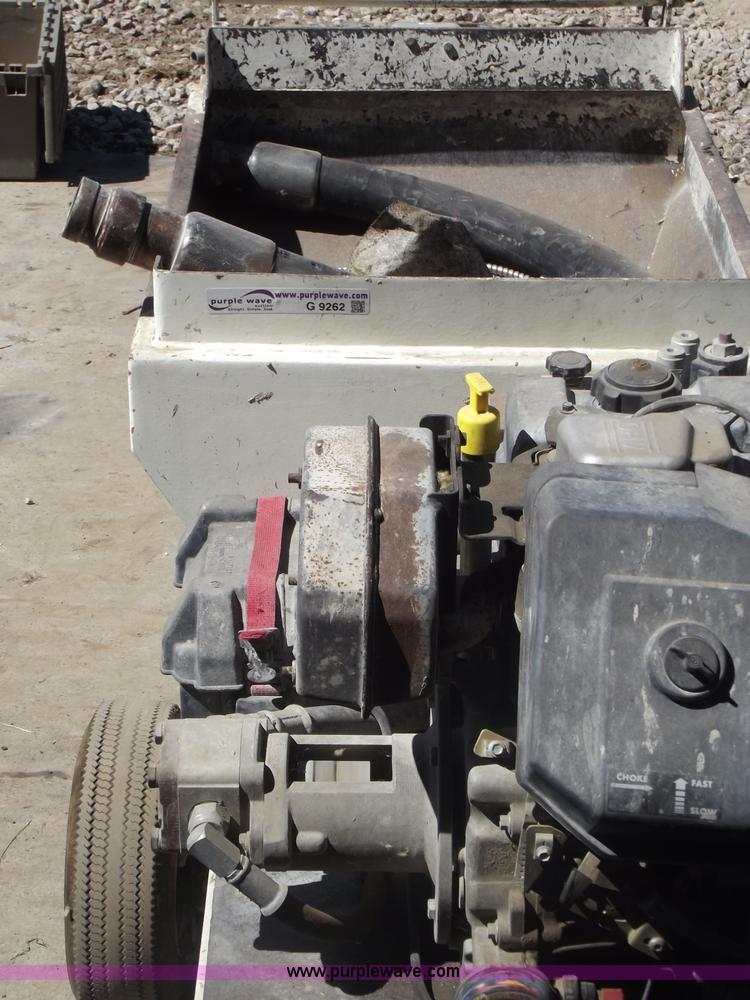 image for item G9262 Mud jacking unit