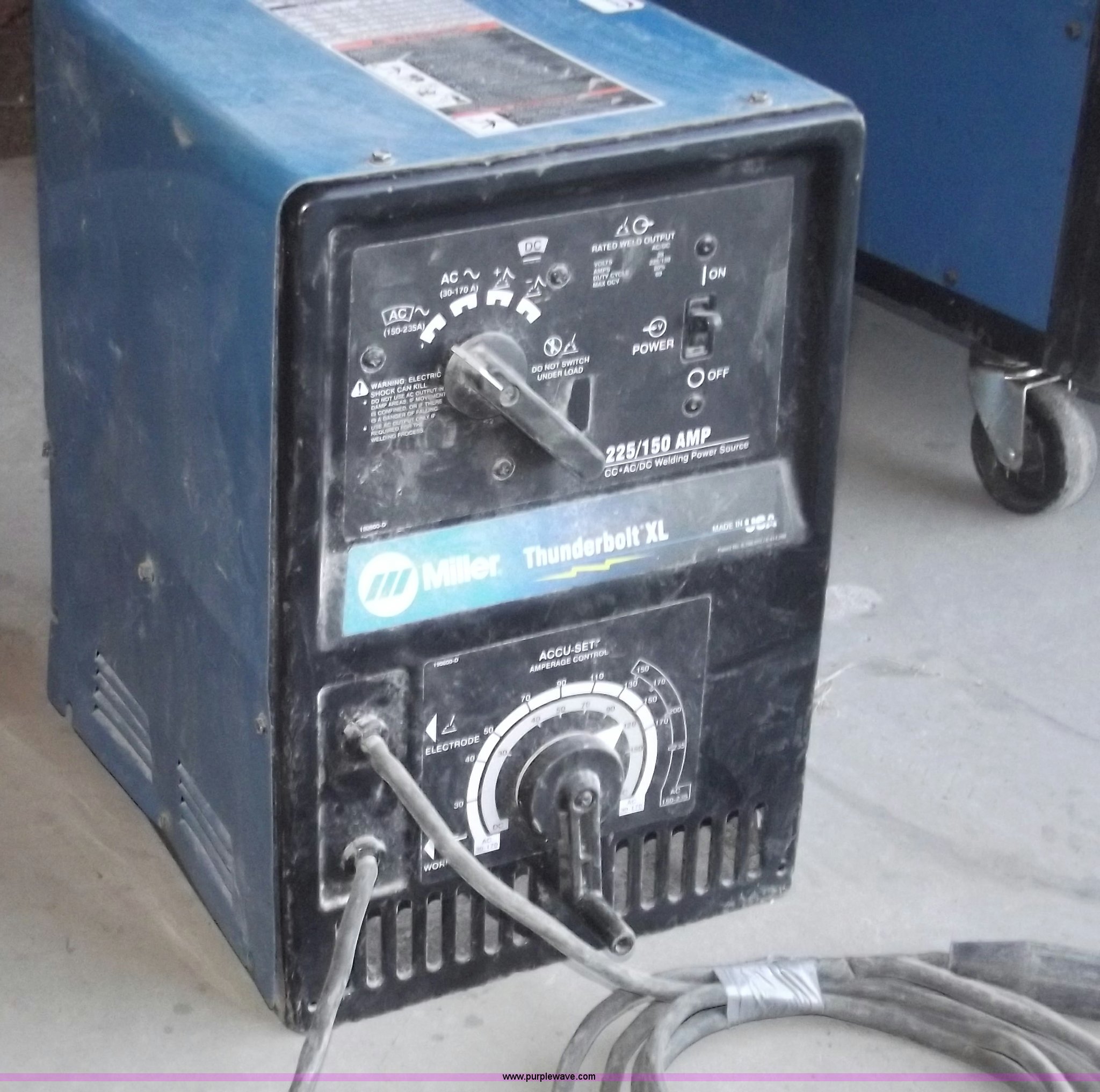 Miller Thunderbolt 225 Replacement Parts